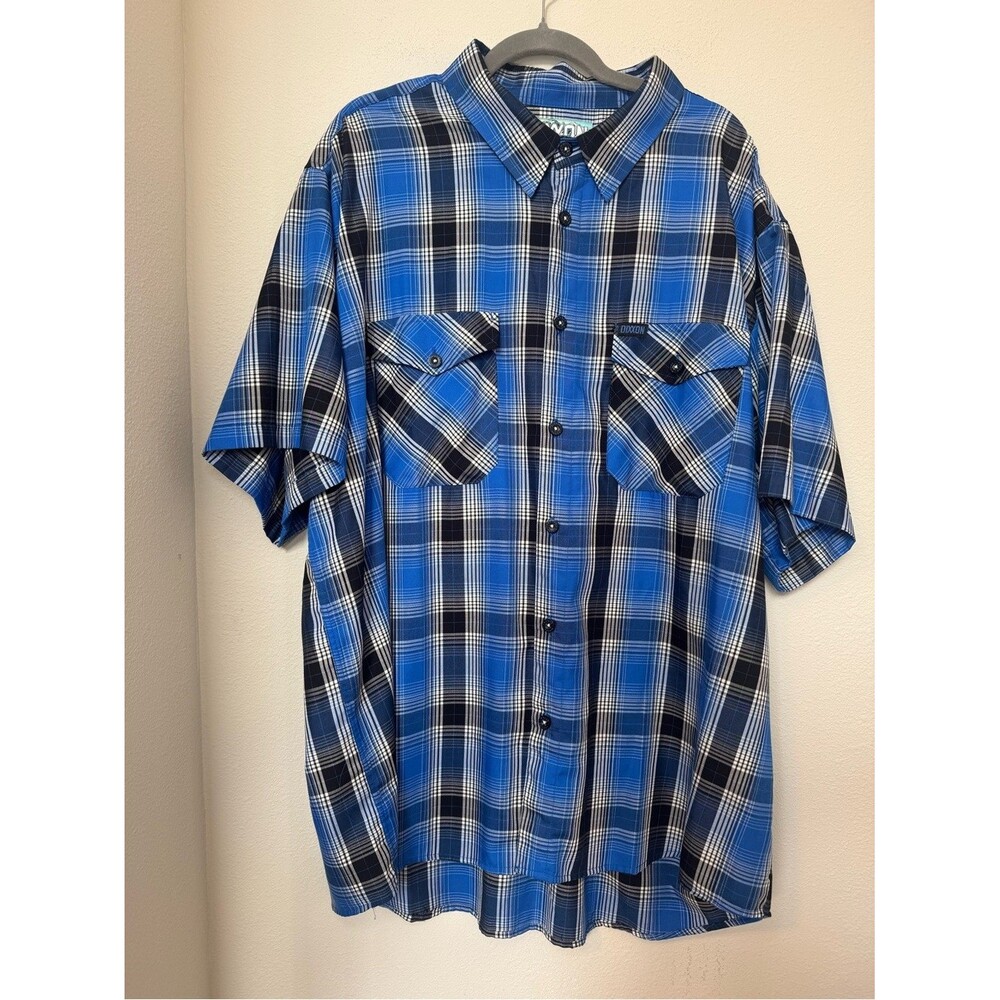 Dixxon “Banzai” D-Lux Bamboo Blend Short Sleeve Button Down Shirt